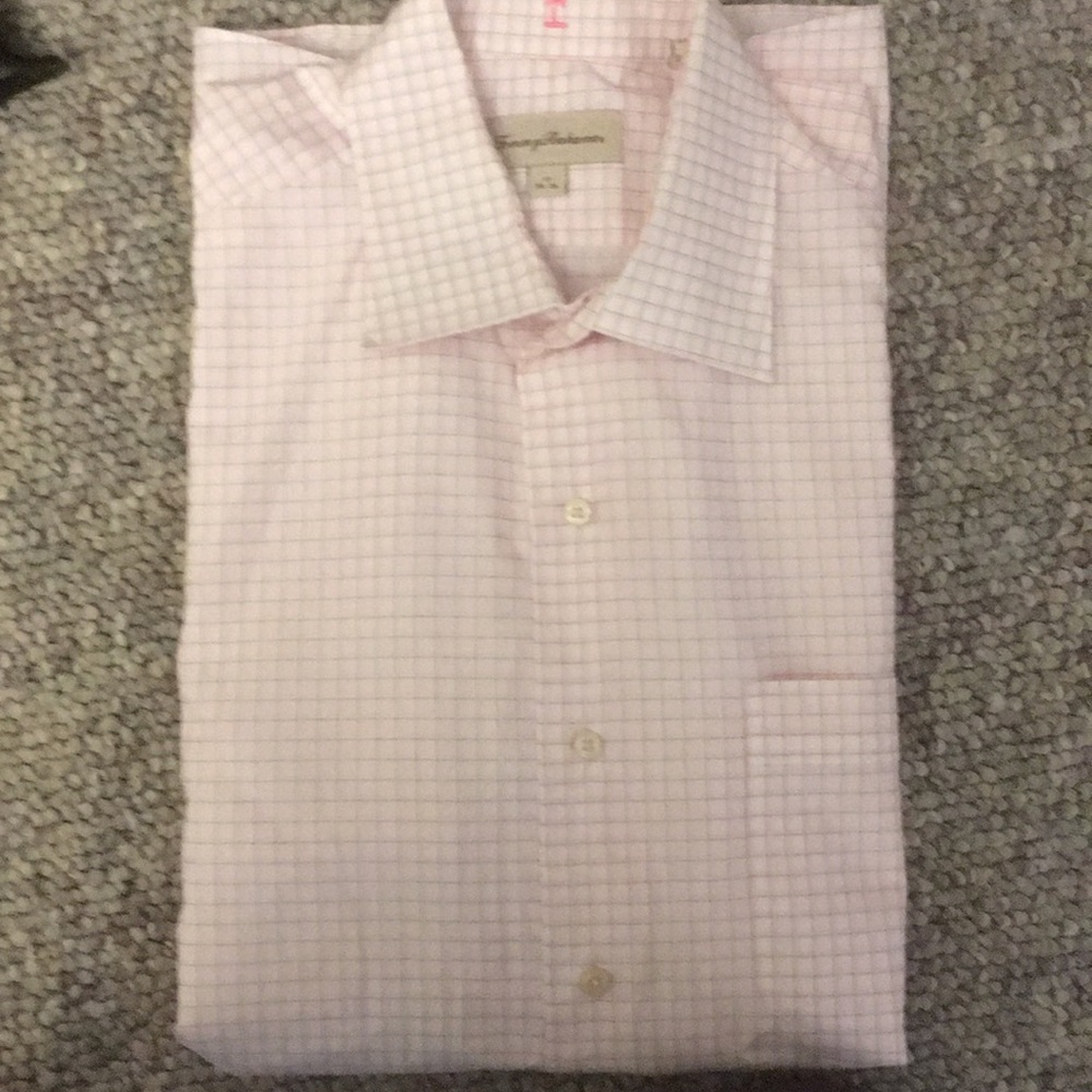 Tommy Bahama size 17 washable cotton shirt